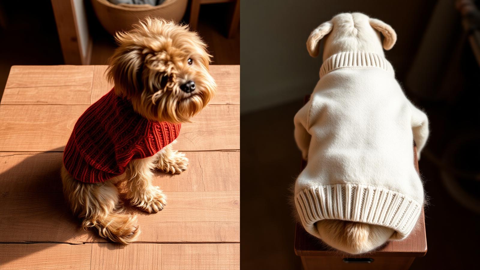 Ropa artesanal vs. ropa industrial para perros: qué cambia realmente